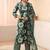 women floral printed regular kurta with trousers & with dupatta