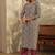 women ethnic motifs printed regular kurta with trousers & with dupatta