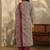 women ethnic motifs printed regular kurta with trousers & with dupatta
