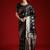Black ethnic motifs banarasi saree