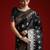 Black ethnic motifs banarasi saree