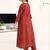 women printed regular kurta with trousers