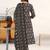women floral printed regular cotton blend kurta with trousers & with dupatta