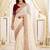 Off white embellished embroidered poly georgette designer saree