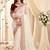 Off white embellished embroidered poly georgette designer saree