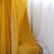 Mustard embellished sequinned silk blend designer saree