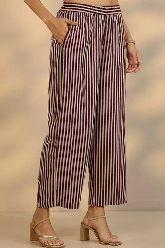 women floral printed regular kurta with palazzos