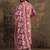 women ethnic motifs printed regular thread work kurta with palazzos & with dupatta
