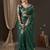 Green woven design ethnic motifs zari  georgette kanjeevaram saree