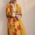 women floral printed regular kurta with trousers & with dupatta
