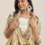 women floral printed regular chikankari kurta with trousers & with dupatta