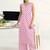 women printed regular kurta with palazzos