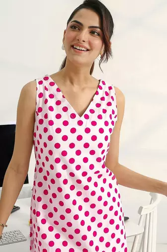women printed regular kurta with palazzos