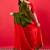 Green colourblocked zari mysore silk saree