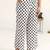 women printed regular kurta with palazzos