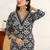 women ethnic motifs printed regular kurta with trousers & with dupatta
