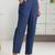 women ethnic motifs printed regular mirror work kurta with trousers