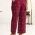 women printed regular kurta with palazzos