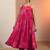 floral printed a-line shoulder straps a-line kurta with palazzos