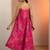 floral printed a-line shoulder straps a-line kurta with palazzos