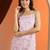 women ethnic motifs printed regular kurta with trousers & with dupatta