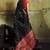 Black women black ethnic motifs zari woven silk blend banarasi saree with blouse piece