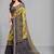 Multicolor ethnic motifs brasso saree