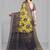 Multicolor ethnic motifs brasso saree