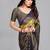 Multicolor ethnic motifs brasso saree