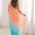 Multicolor embellished sequinned  chiffon heavy work saree