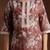women floral printed regular kurta with trousers & with dupatta