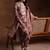 women floral printed regular kurta with trousers & with dupatta