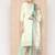 women ethnic motifs printed regular kurta with trousers & with dupatta