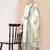 women ethnic motifs printed regular kurta with trousers & with dupatta