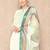 women ethnic motifs printed regular kurta with trousers & with dupatta