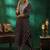 women floral printed regular thread work kurta with trousers & with dupatta