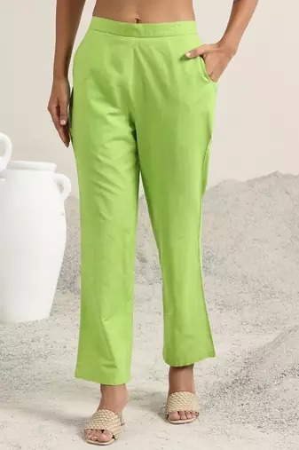 ethnic motifs printed v-neck thread work straight kurta with trousers & dupatta