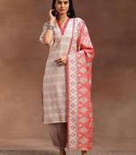 women ethnic motifs printed regular kurta with dhoti pants & with dupatta
