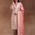 women ethnic motifs printed regular kurta with dhoti pants & with dupatta