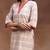 women ethnic motifs printed regular kurta with dhoti pants & with dupatta