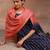 women ethnic motifs printed regular kurta with dhoti pants & with dupatta