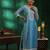women ethnic motifs regular thread work kurta with trousers & with dupatta