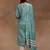 women floral printed regular thread work kurta with trousers & with dupatta