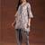 women floral printed regular kurti with dhoti pants