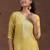 women floral embroidered regular thread work kurta with trousers & with dupatta