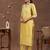 women floral embroidered regular thread work kurta with trousers & with dupatta
