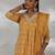 women paisley printed regular thread work kurta with palazzos & with dupatta