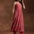 women ethnic motifs printed empire kurta with trousers & with dupatta