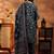 women floral printed regular thread work kurta with harem pants & with dupatta