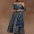 women ethnic motifs printed regular kurti with trousers & with dupatta